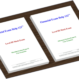 2025 Level III Mock Exam #1