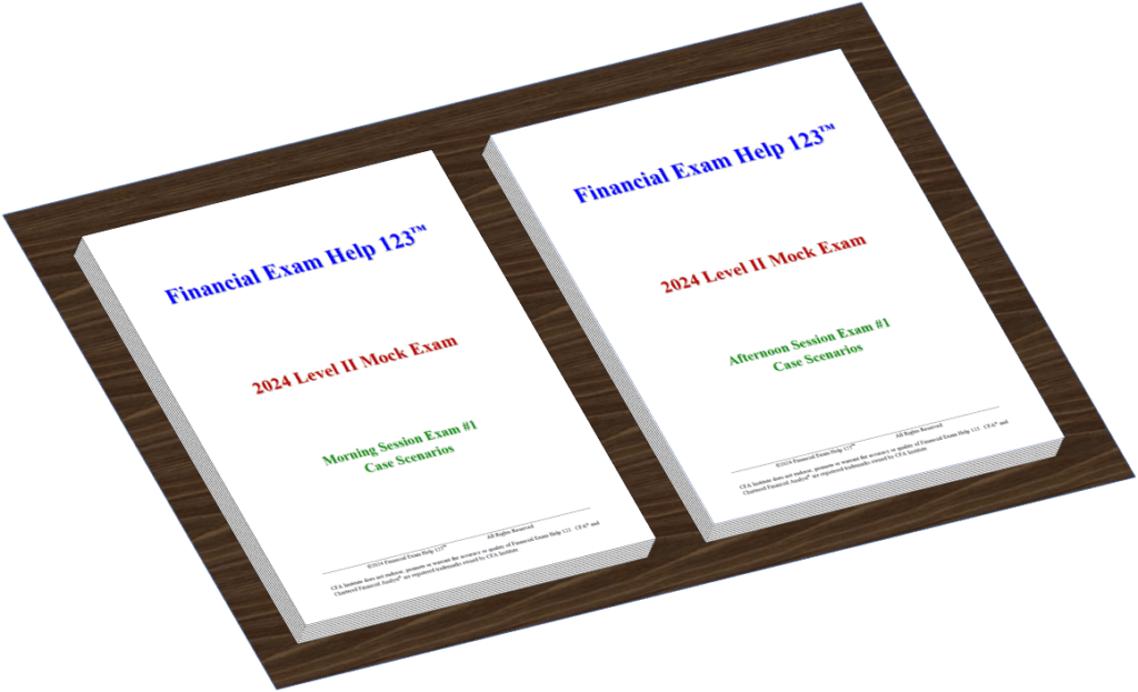 2025 Level II Mock Exam #1