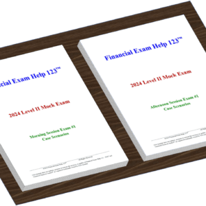 2025 Level II Mock Exam #1