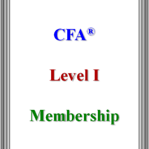 CFA Level 1 Membership